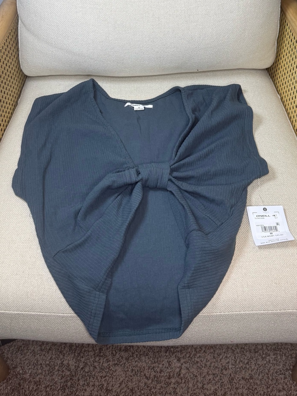 NWT O'Neill Hayden Twist Top Size medium